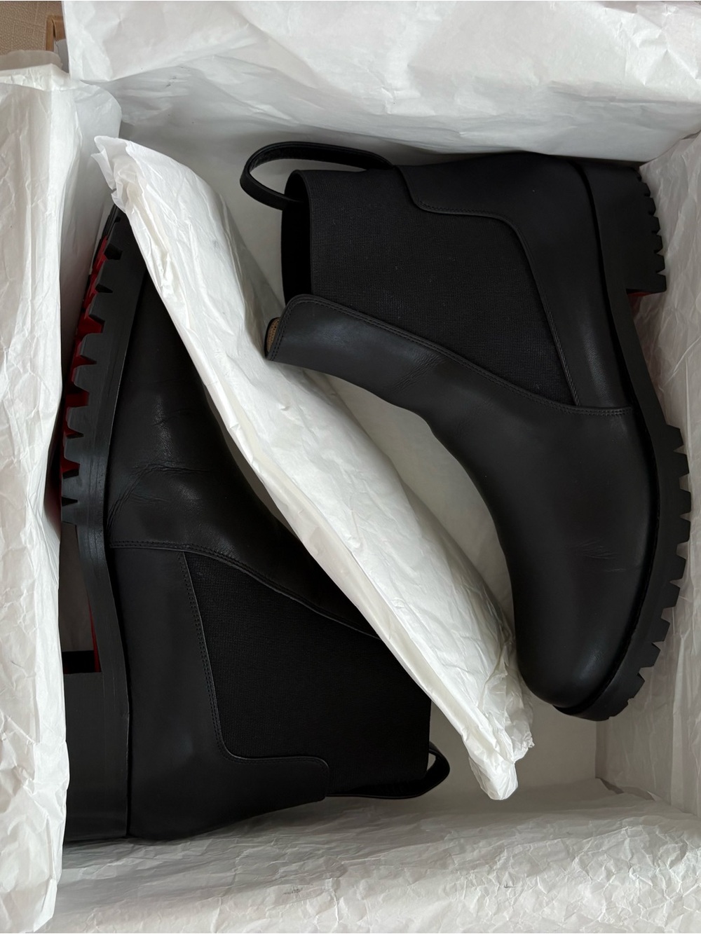 Christian Louboutin Marchacroche Flat Boots - Picture 11 of 14